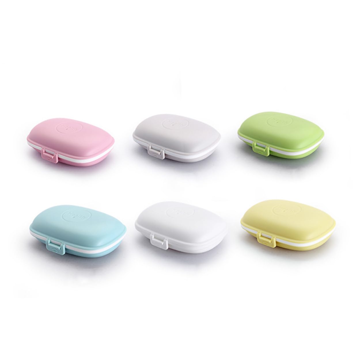 3 Sätze Pillen-organizer Travel Pill Box Pillenorganizer Medikamentenbehälter Pillenbox Mit Fächern Arzneikoffer Spenderbehälter Medikamentenfall Pillendose Mit Fächern 2 Stück * 3 FRCOLOR