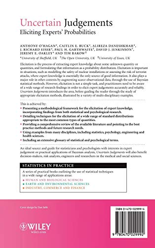 Uncertain Judgements: Eliciting Experts'