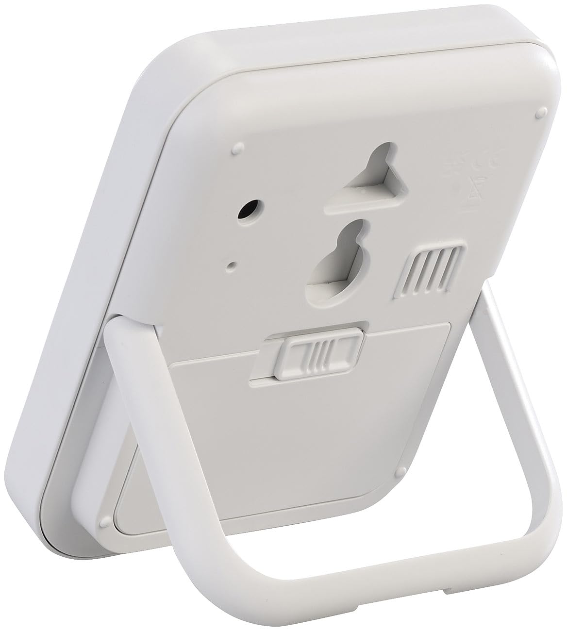 infactory orologio cucina: Set da 2 Orologi da bagno e doccia, bianco, dgital, misuratore di temperatura e umidità (orologio bagno con igrometro, per, WC)