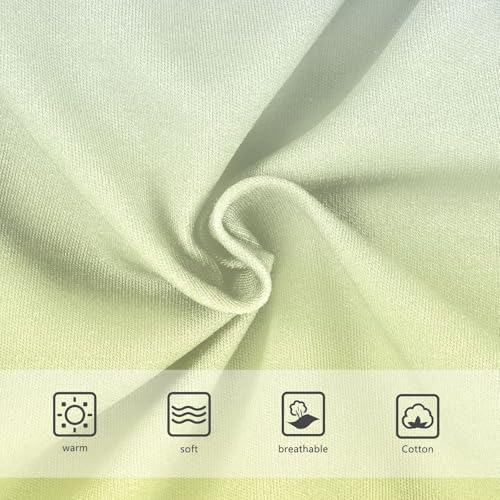 Joisal Flower Toddler Girls Underwear 2t Cotton Panties Little Girl Elegant Blue Moon Yellow Gradient Briefs Kids Undies3