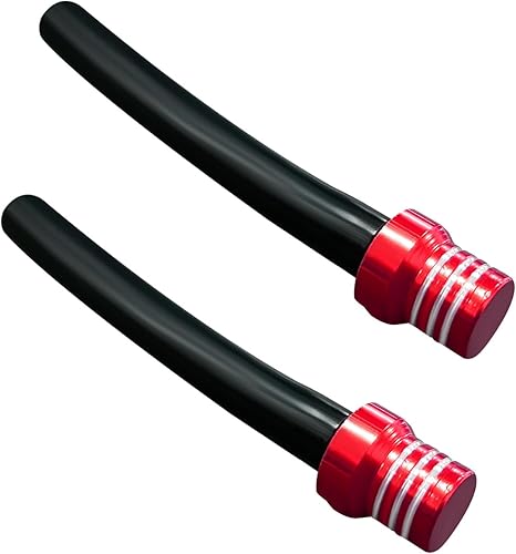 Miniatura 1 de 2 tapas de tanque de combustible para manguera de respiradero, tubo de ventilación de válvula de tanque unidireccional CNC con válvula de