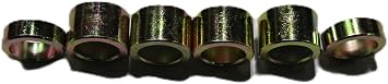 Pro Parts Place Finishing Mower Height Spacer kit Compatible with Bush HOG, Landpride, BEFCO, Woods ++ 4 X 1" & 2 X 1/2"