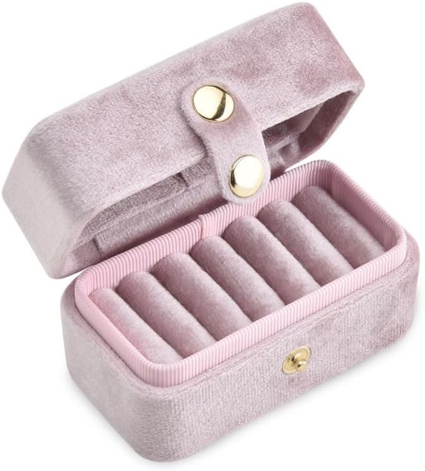 Jewelry Box Organizer Jewelry Box Small Fashion Creative Jewelry Box Velvet Jewelry Storage Box Ring Earrings Box Jewelry Organizer Small(A) (C)