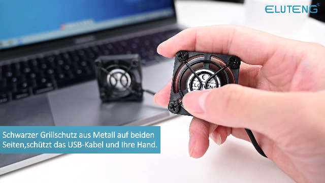 Nova Gaming Lüfter Für Laptop - 5 Leise Lüfter Mit USB Ports