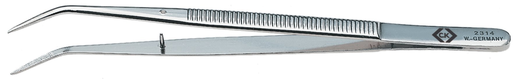 Ck Tools Universal Precision Tweezers - Bent Nose 150Mm