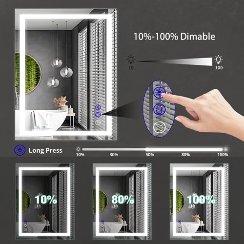 Recopilación y reviews de Espejos de baño con luz - los mas comprados. 20 Imagen adicional