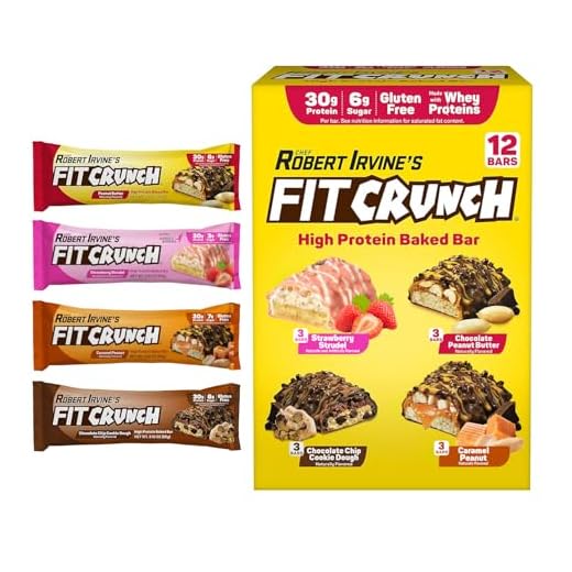 FITCRUNCH Variety Pack Protein Bars