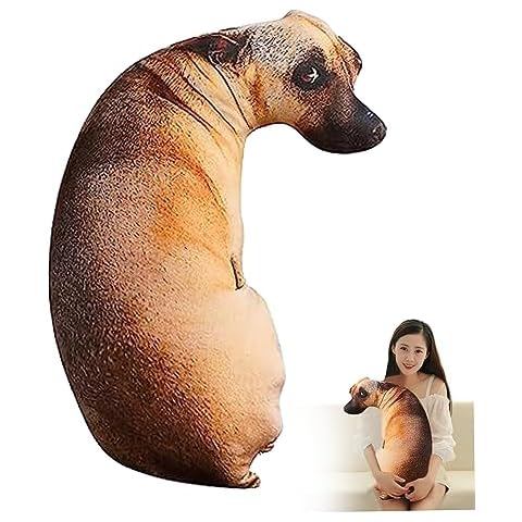 Oreiller en Forme de Chien SMELEYOU Cover