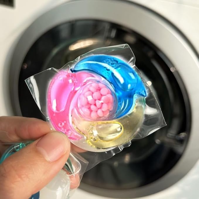Image of 4-in-1 PODs Detergent, Pack of100 PODs | Specially designed for use in Washing Machines only | Removes Stains | Freshens clothes | Softens Fabric | Brightens Colours (100)