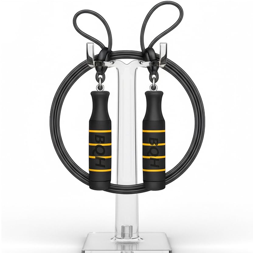 Skipping Rope for Men, Women & Children - Jump Speed Rope for Exercise Workout & Weight Loss -Jumping Rope for Kids-image-33