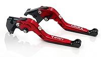 Vista 6 de Para Yamaha MT-07 FZ-07 FZ07 MT07 FZ 07 2014 2023 motocicleta ajustable plegable extensible embrague palancas de freno de embrague (color: corto)