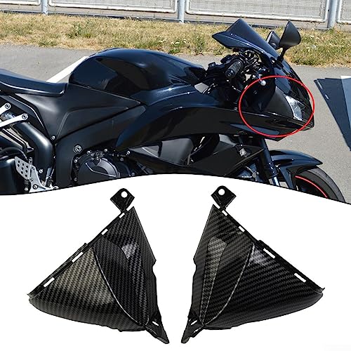 Für Honda CBR600RR 07-12 Kohlefaser Oberseite Nasenabdeckung Verkleidung Cowling