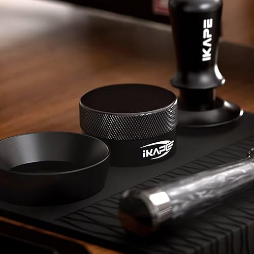 Vista 12 de IKAPE Productos de café, distribuidor de café de 2.087 in, distribuidor de café expreso adaptativo a la gravedad, se adapta a todos los portafiltros