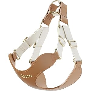 Dog Harness and Leash Set, No Pull No Choke Neck & Chest Adjustable Pet Harness for Small, Medium Dogs, Soft PU Leather Dog Harness with Reflective Anti-Twist Dog Leash for Puppy, Kitten, Cats Dog Harness and Leash Set, No Pull No Choke Neck & Chest Adjustable Pet Harness for Small, Medium Dogs, Soft PU Leather Dog Harness with Reflective Anti-Twist Dog Leash for Puppy, Kitten, Cats