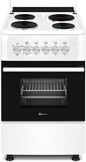 SOLTHERMIC F5S04E3W COCINA ELECTRICA BLANCAS/ANCHO 50 CMS / 4 FUEGOS/HORNO MULTIFUNCION 60 L. / ALTA GAMA