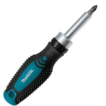 Makita D-58849 Ratchet Screwdriver - Blue, 1 Piece, PH2