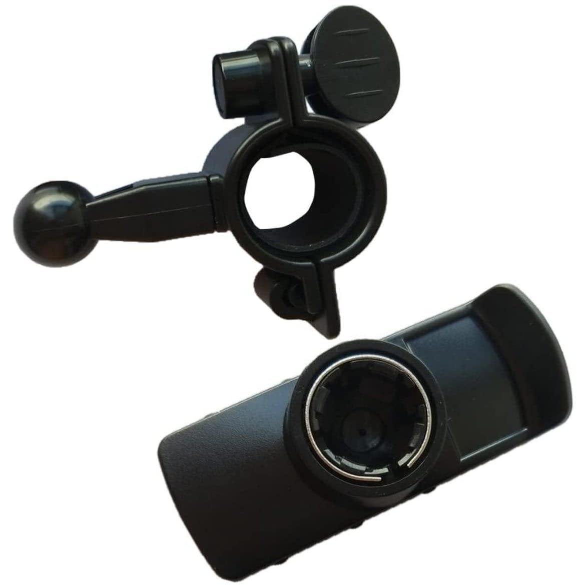 Motorcycle Blike Handlebar Mount Compatible with GPSMAP 62 62S 62ST Rino 650 Compatible with eTrex 10 20 30 Black Bike Computers Mount