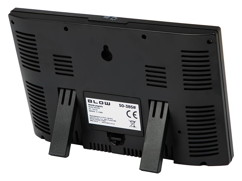 BLOW Stacja pogodowa bezprzewodowa WS302 WIFI Czarny