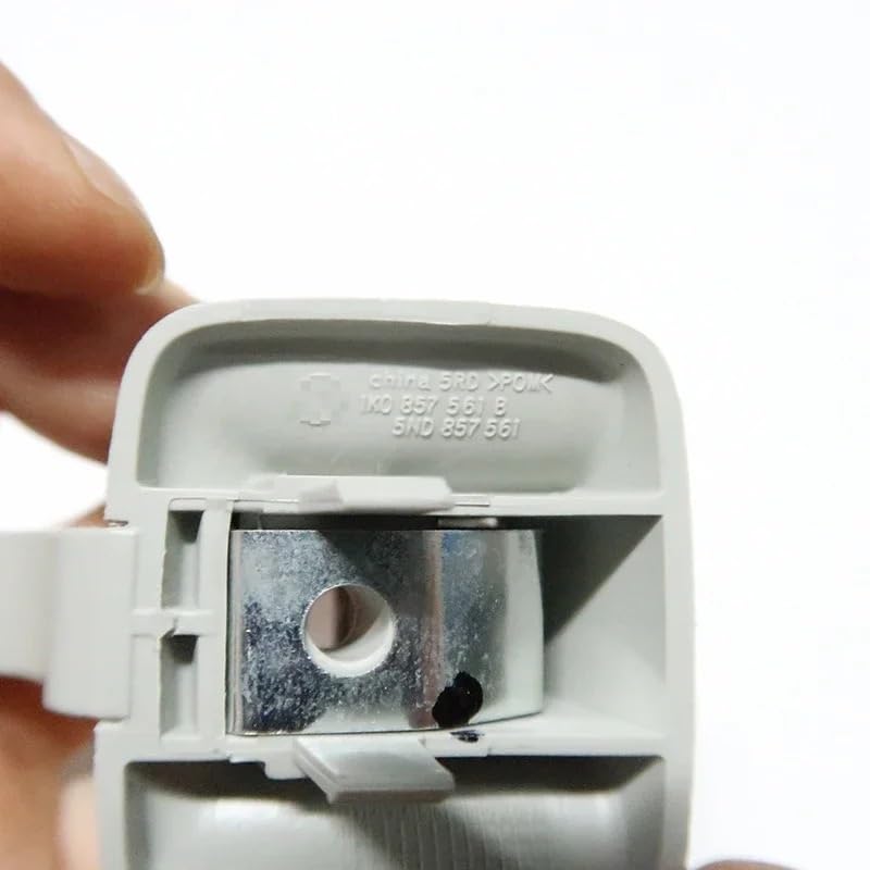 Clip per aletta parasole grigio beige per Passat