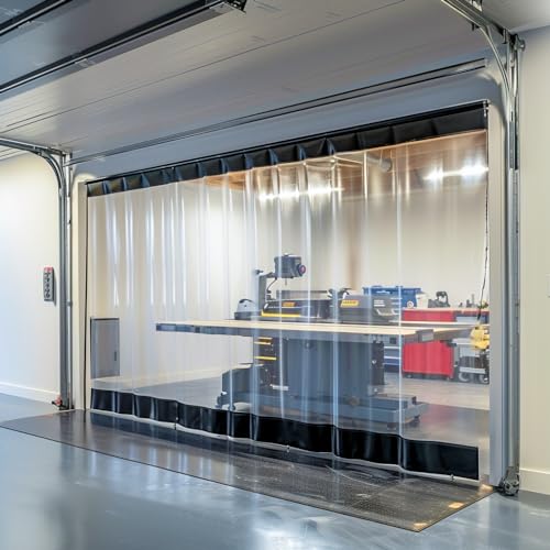 AKON Curtain Track Woodworking Curtains Manage Your Workshop Space Quick