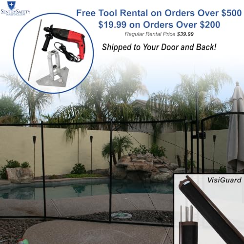 Barreras removibles de seguridad para piscina 4'x12' miniatura 3