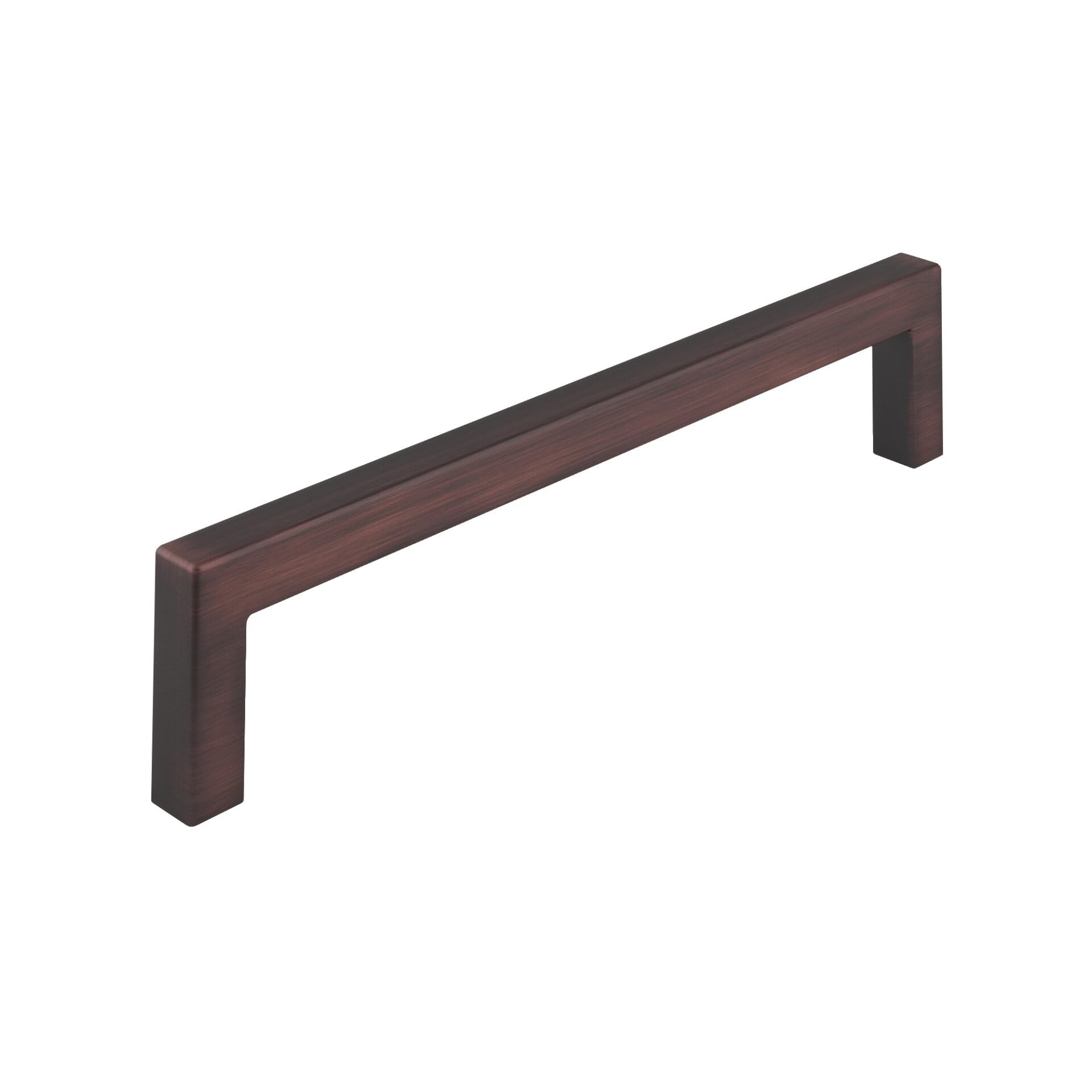 RICHELIEU Hardware - BP873160BORB - Contemporary Metal Pull - 873-6 5/16 in (160 mm) - Brushed Oil-Rubbed Bronze Finish