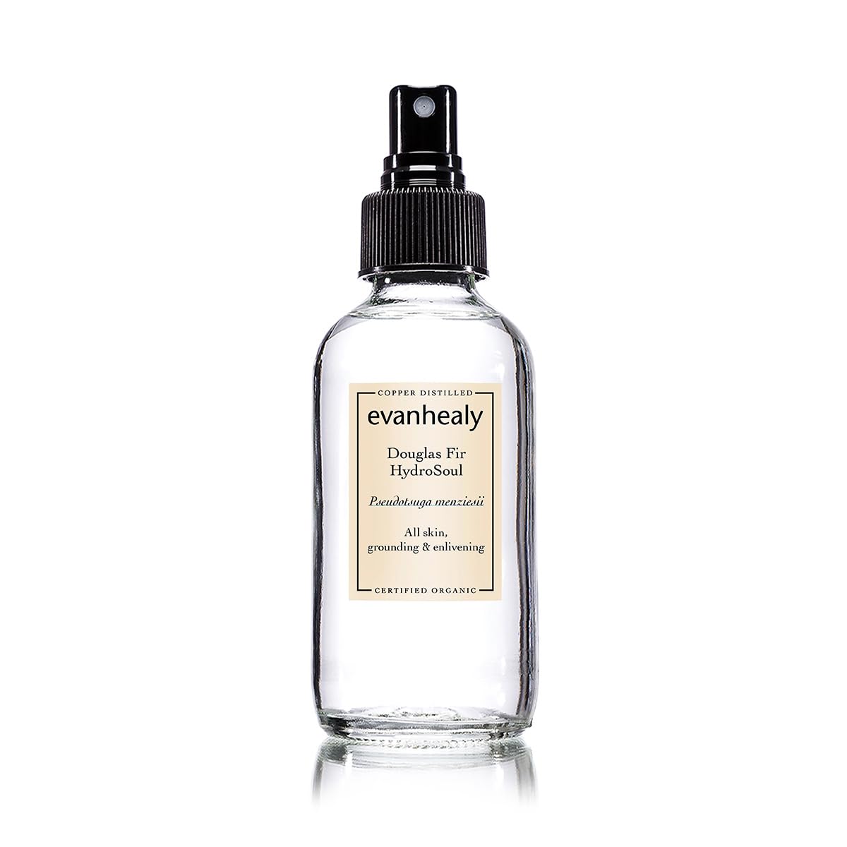 evanhealy Douglas Fir HydroSoul | Organic Copper Distilled Hydrosol for Dull, Devitalized, Sensitive & Congested Skin | Calming, Purifying & Uplifting