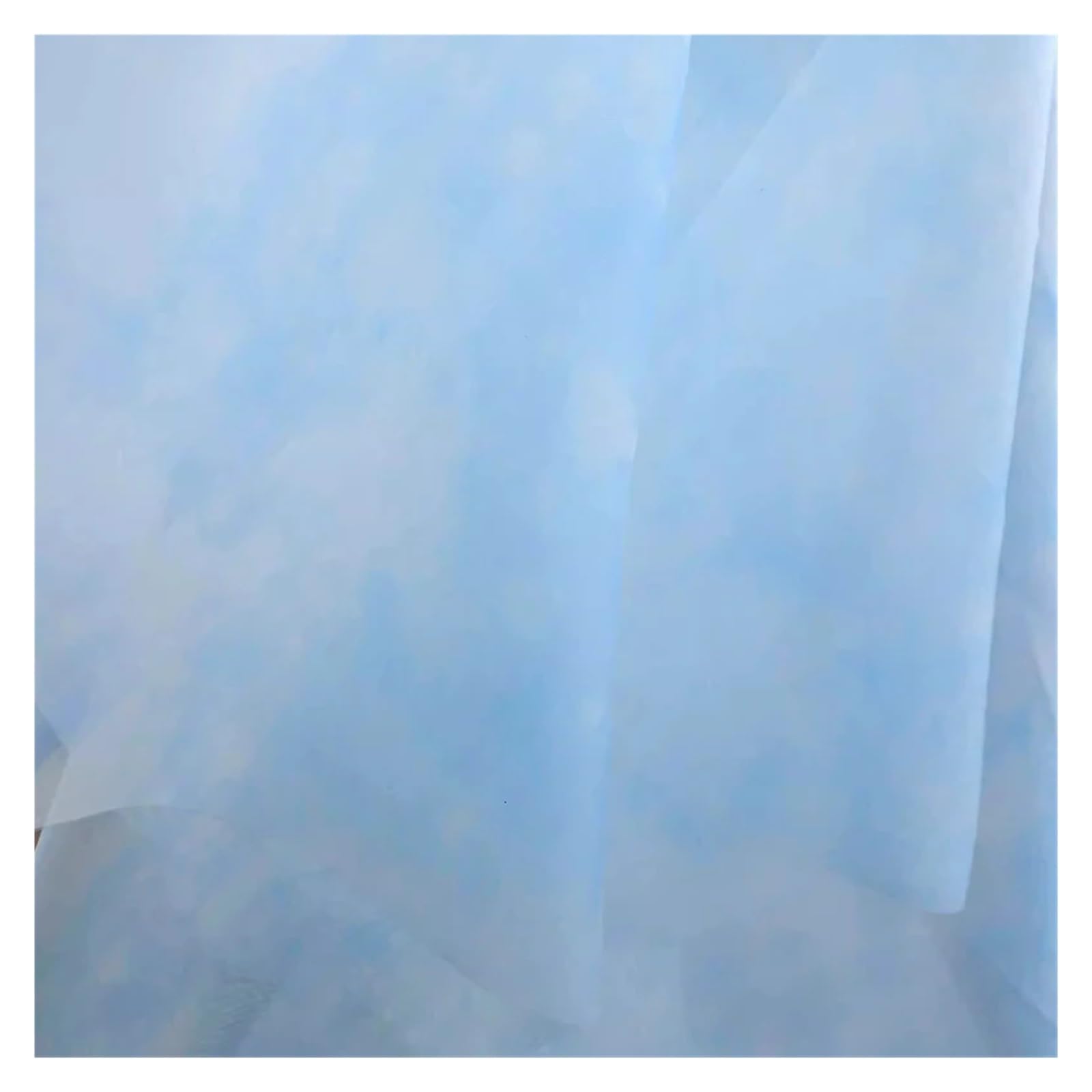 Tüllrolle Tüll Stoff weich schiere DIY Braut Hochzeit Handwerk liefert Material(Blue)