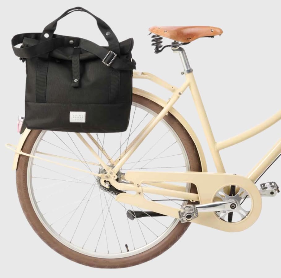Weathergoods Sweden City Bike Tasche XL 20l schwarz, Schultertasche, Fahrradtasche Laptoptasche