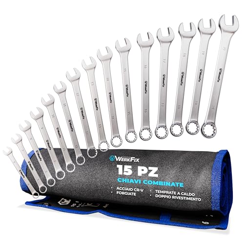 WERKFIX Set di Chiavi Piatte 6-21mm