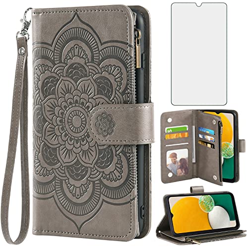 Coque Samsung A13 4G à motif fleur idéal pour sorties et voyages