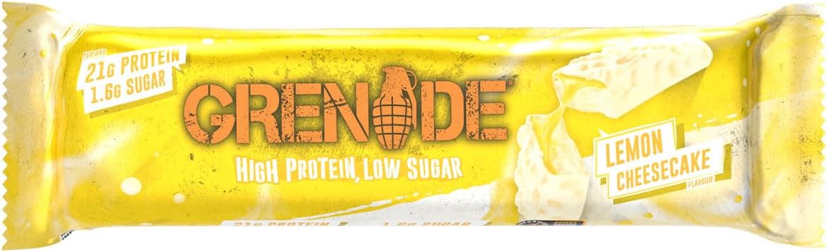 High Protein, Low Sugar Bar - Lemon Cheesecake, 60 g