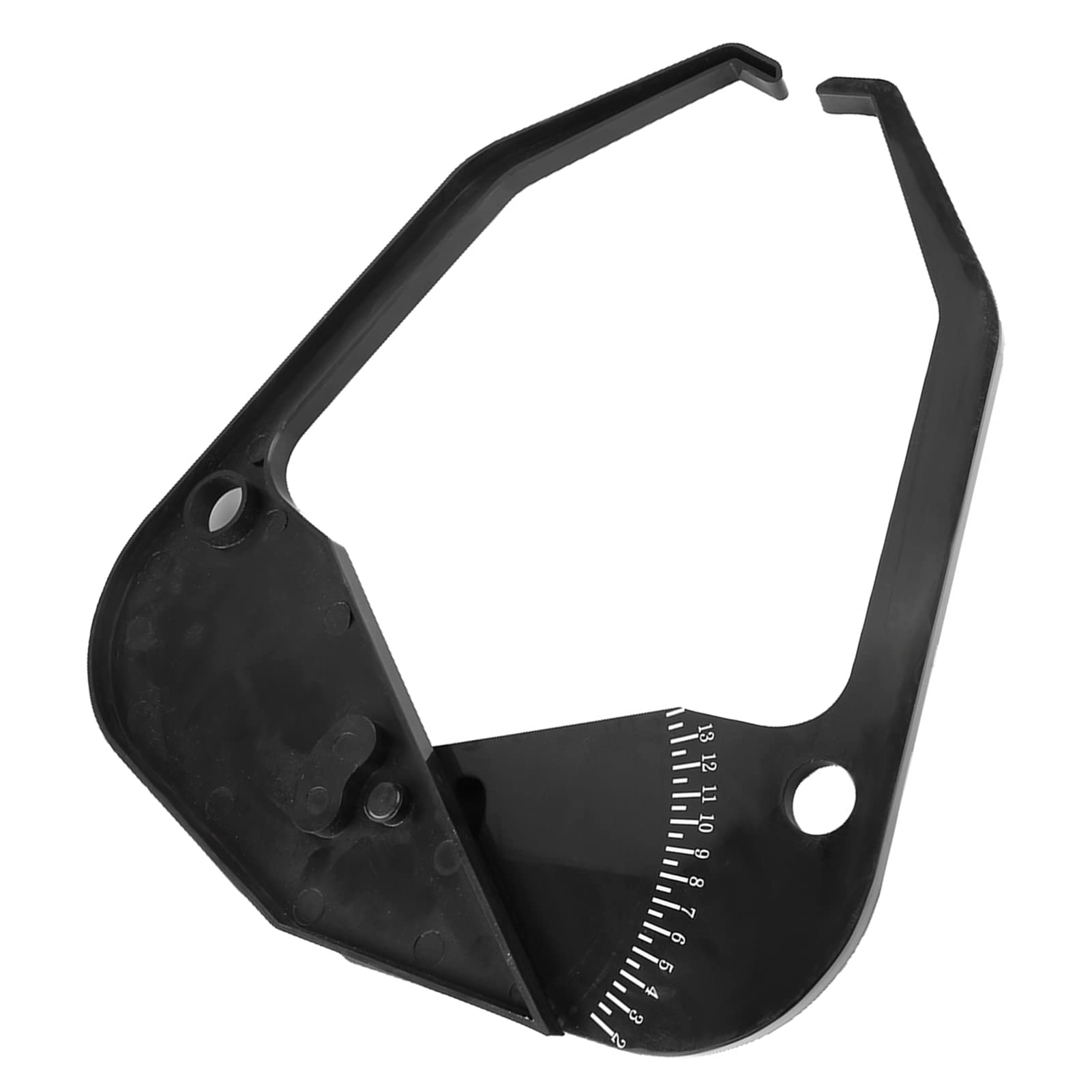 Car Tire Caliper Wheel Balancer Rim Width Measuring Tool Scale ABS Plastic for Manual Wheel Width Entry