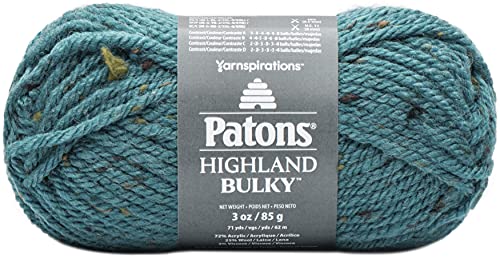 Patons Highland Bulky TWEEDS Yarn, Fjord