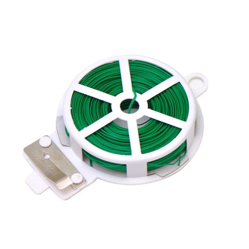 Trust Point Twist Tie Wire Spool with Cutter for Garden Yard Plant 50m (Green) (Set of 1) (B08HXYNQQN) Amazon Price History, Amazon Price Tracker