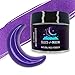 Slice of the Moon: Magic Purple Mica Powder 28g, Natural Mineral Mica, Cosmetic Grade for Lipstick Lip Gloss Bath Bombs Epoxy Resin Face Blush Powder Eye Pencil Dye Pigments Candle Making