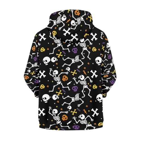 Zip Up Hoodie for Kids Boys Girls,Casual Soft Hoody Drop Shoulder Full Zip Up Hoodie Size S-XL with Pocket2