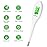 EasyHome 8 Sec Fast Reading Digital Oral Thermometer for Adult, Kid and Baby, Oral, Rectal and Underarm Temperature Measurement for Fever with Two-Color LCD Display Backlit and Alarm EMT-A12