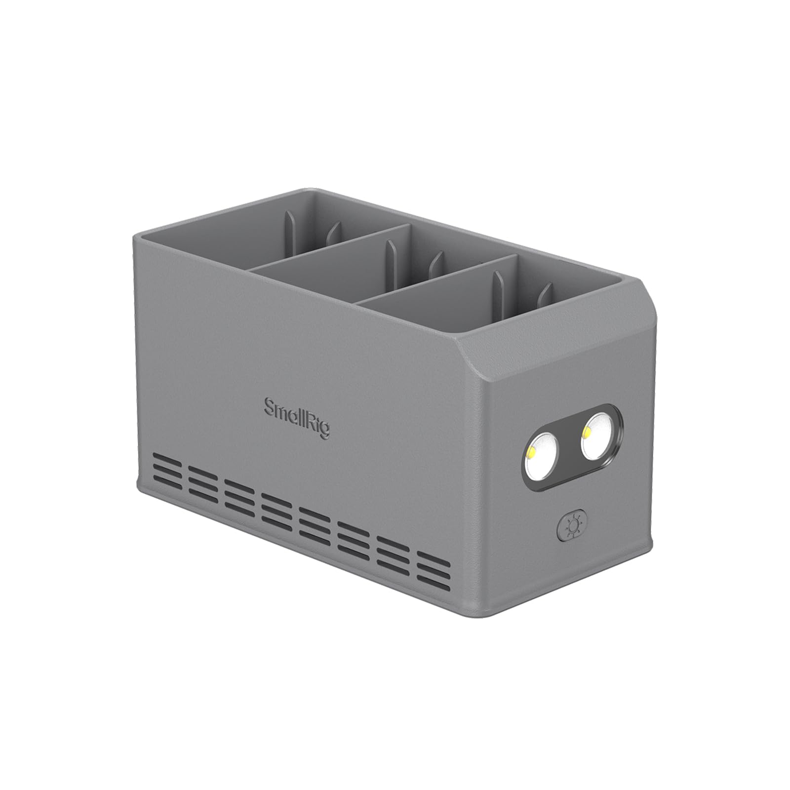SMALLRIG 100W 3-Kanal-Akkuladegerät für DJI Mini 5 Pro / 4 Pro / 3 Pro | 3 Intelligente Flugakkus, Mehrere Lademodi, USB-Ausgang & Mehrfachschutz - 6502