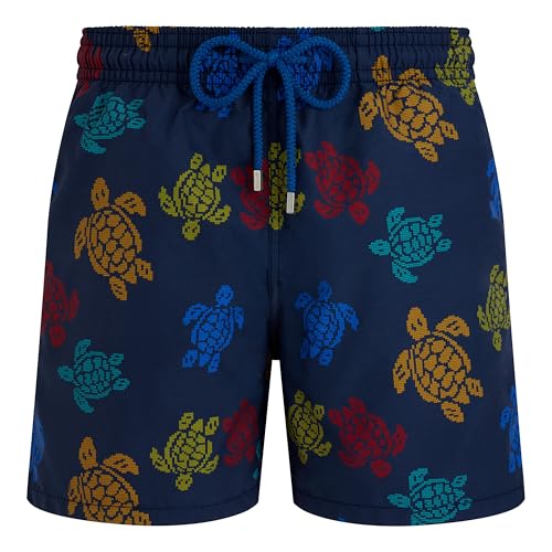 Falke x Vilebrequin Hombre Bermudas con Motivo de Tortuga Vilebrequin Clearwater (6587), M