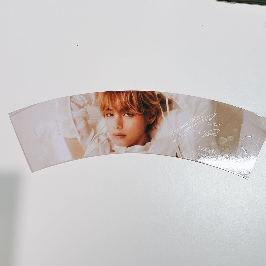 Amazon.co.jp: BTS V DICON POPUP 限定 アクリルプレート カップ 