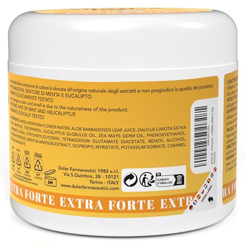 Arnica 35 - Gel arnike 99% ekstra jak, rashlađujući učinak, 500 ml, ublažava umorne mišiće i zglobove, umiruje i opušta, s mentolom, eukaliptusom i aloe verom, proizvedeno u Italiji