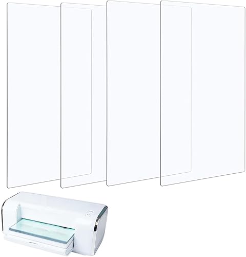 Miniatura 10 de 2 unidades1 par de almohadillas de corte compatibles con máquina de troquelado BSP y BS Switch Plus, placas de corte de plástico de policarbonato