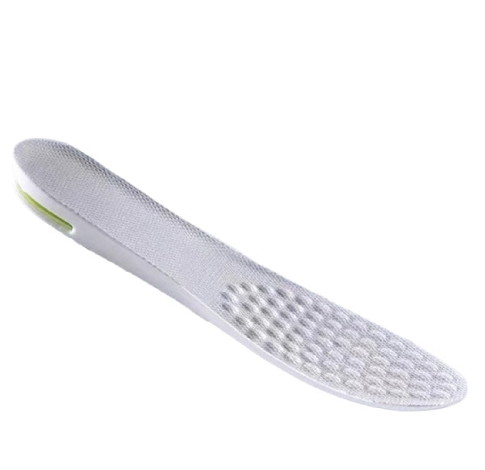 2 pares de plantillas for aumentar la altura los pies, cómodas for zapatos Plantar, almohadillas for deportivas que absorben golpes Para Zapatos(1.5cm-Gray,EU35-36)