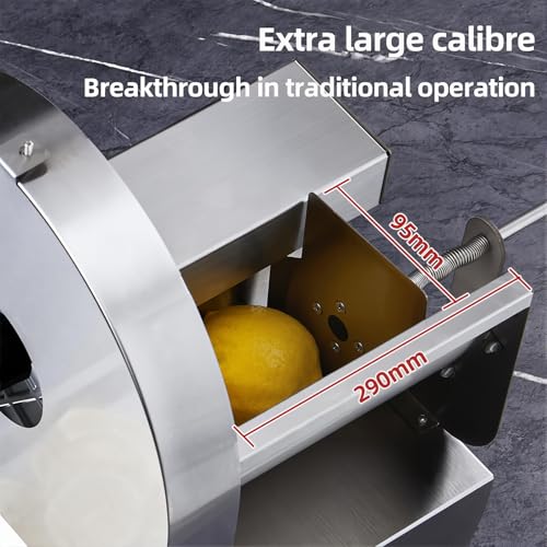 Máquina eléctrica para cortar verduras, acero inoxidable miniatura 3