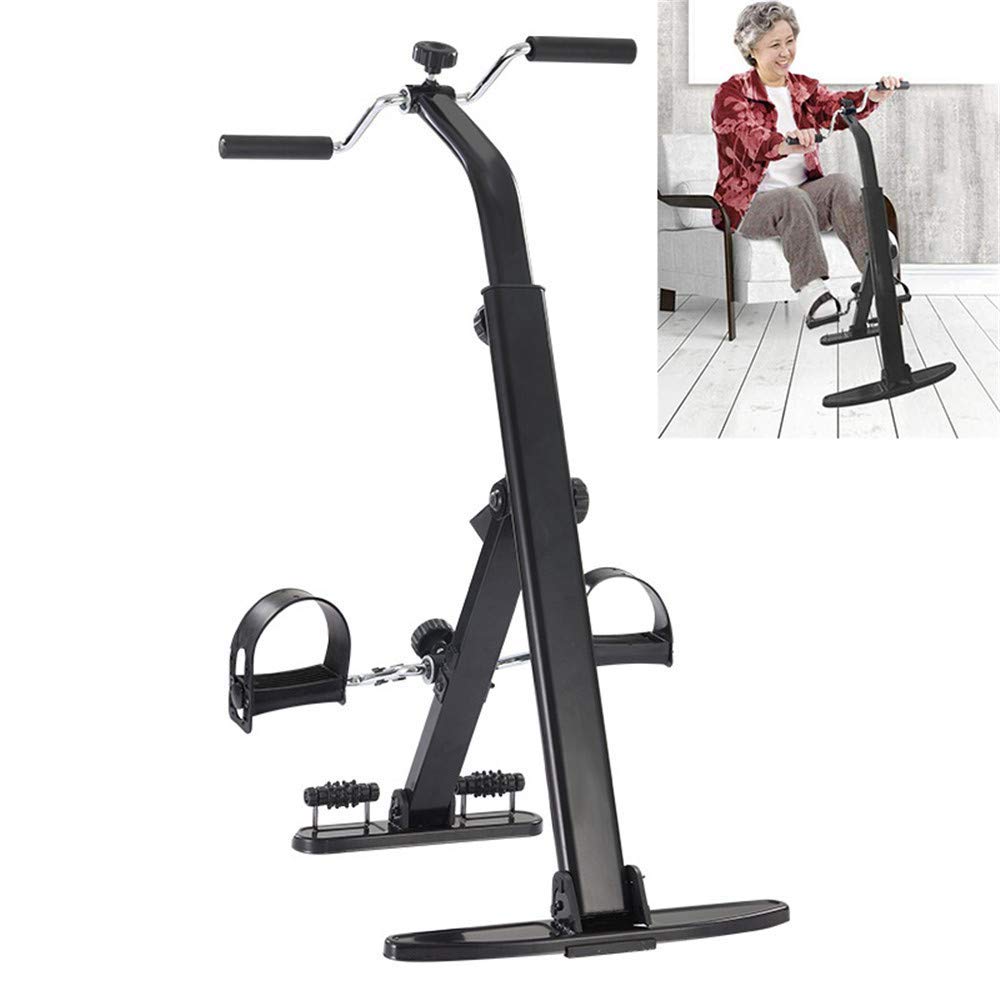Mini Cyclette Ambulante Per Attrezzature Fitness Per Esercizi Di Recupero Di Gambe, Braccia E Ginocchia Con Monitor Lcd E Rullo Massaggiante, Attrezzature Da Palestra Per Riabilitazione Fitness Per