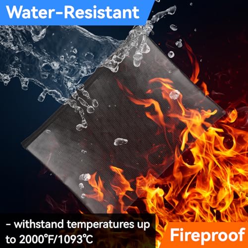Fireproof Waterproof Document Holder 10x13.5