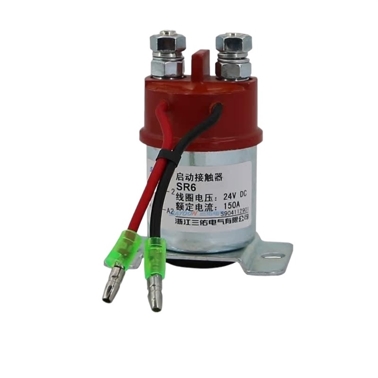 Relais de démarrage SR6 contacteur 24V CC commutateur électrique DC 48V haute puissance