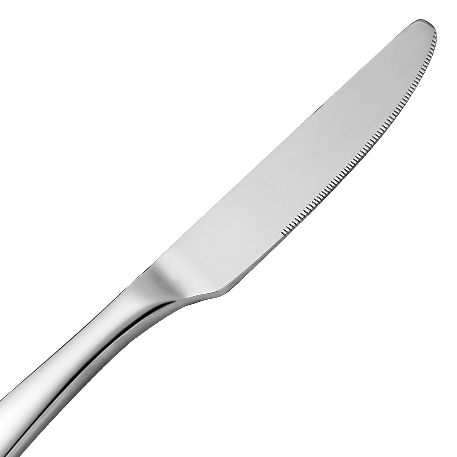Besteck Set, Edelstahl Spiegelpoliert 60 teilig Besteckset für 12 Personen, Essbesteck Set mit Messer Gabel Löffel für Familie/Party/Hotel/Restaurant, Silber Tafelbesteck, Spülmaschinenfest