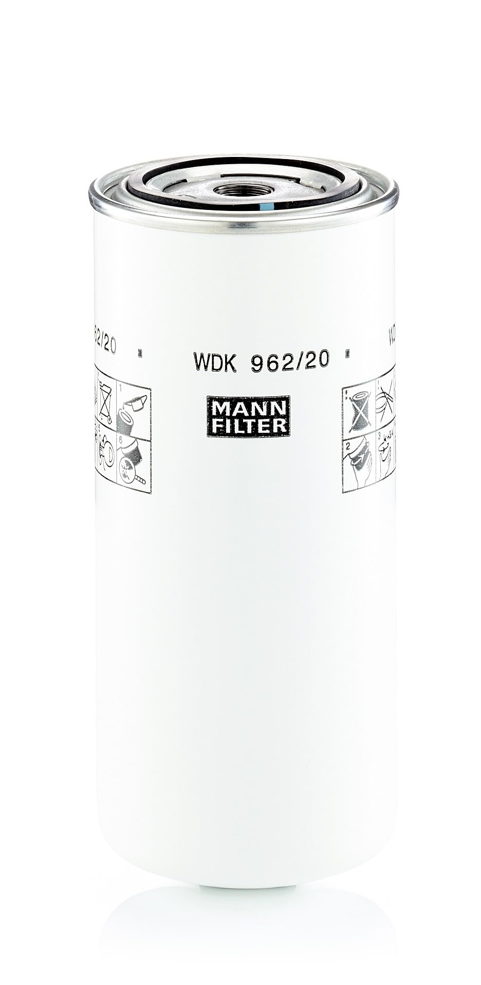 MANN-FILTER, WDK 962/20 Filtro de combustible | Para Off-Highway, Protección sistema combustible, Protección inyectores, Combustible limpio, Calidad original OE